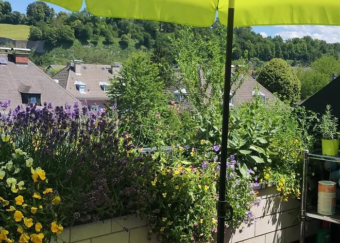 Апартаменты Ruhiges Mit Dachterrasse In